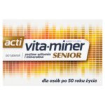 Senior zestaw witamin i minerałów suplement diety 60 tabletek