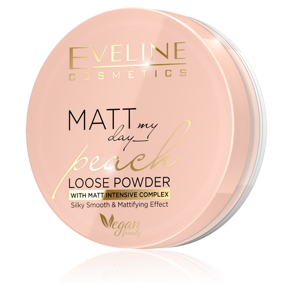 22477521647427620 Matt My Day Peach Loose Powder wygładzająco-matujący sypki puder do twarzy 6g - obrazek 1
