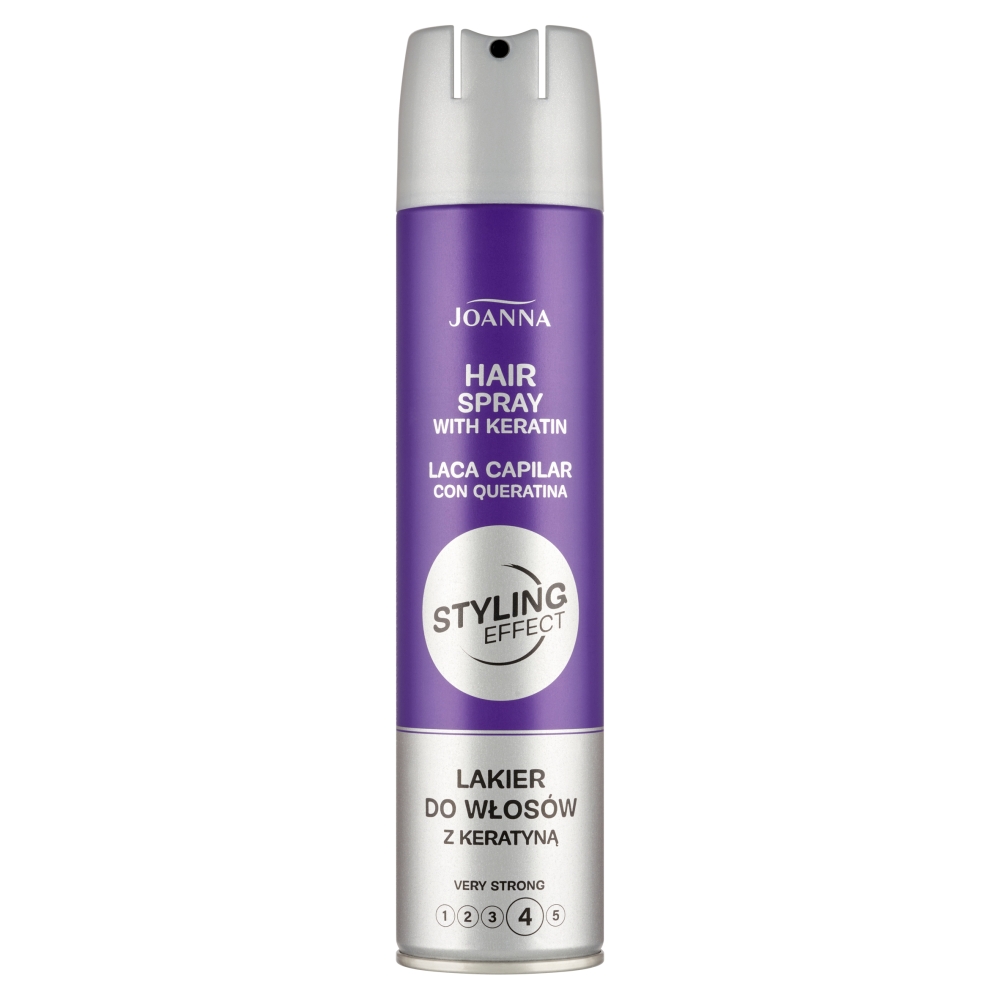 22532931776964685 Styling Effect lakier do włosów z keratyną bardzo mocny 250ml - obrazek 1