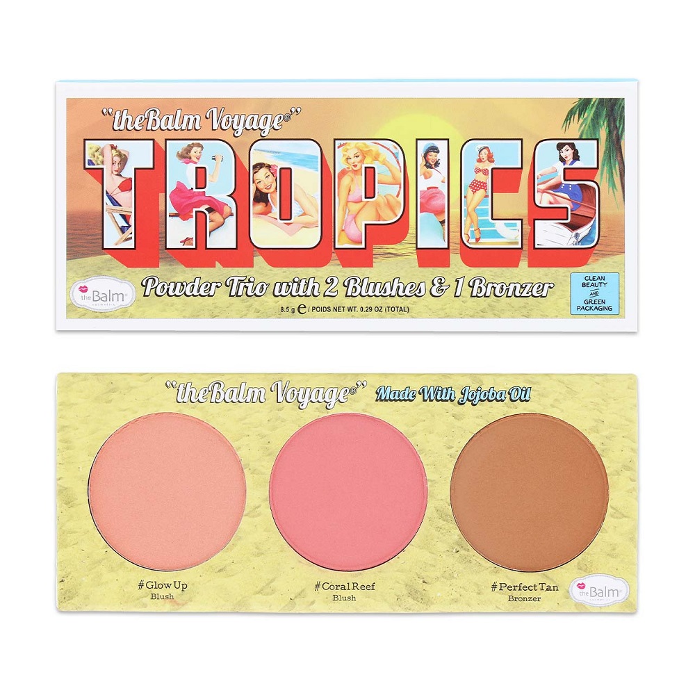 22553761679033383 Tropics Powder Trio paleta do makijażu 8.5g - obrazek 1