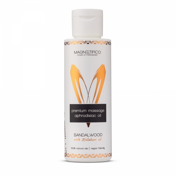 22581361635837328 Aphrodisiac Massage Oil olejek do masażu Drzewo Sandałowe 100ml - obrazek 1