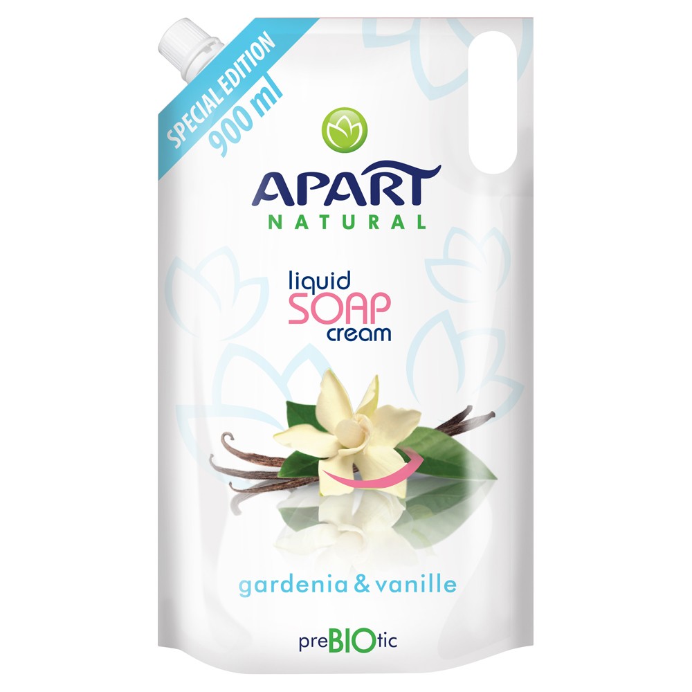 2258301571136841 Prebiotic Refill kremowe mydło w płynie Gardenia & Vanille 900ml - obrazek 1