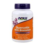 Quercetin with Bromelain suplement diety 120 kapsułek