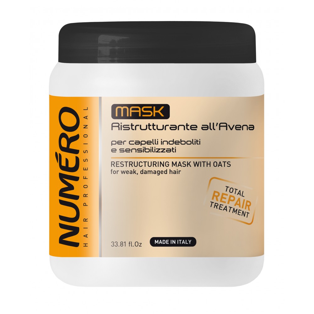 22641491620635701 Restructuring Mask With Oats restrukturyzująca maska z owsem 1000ml - obrazek 1