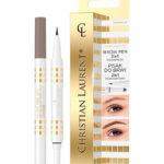 Brow Pen 2in1 wodoodporny pisak do brwi 2w1 02 Warm Brown 6ml