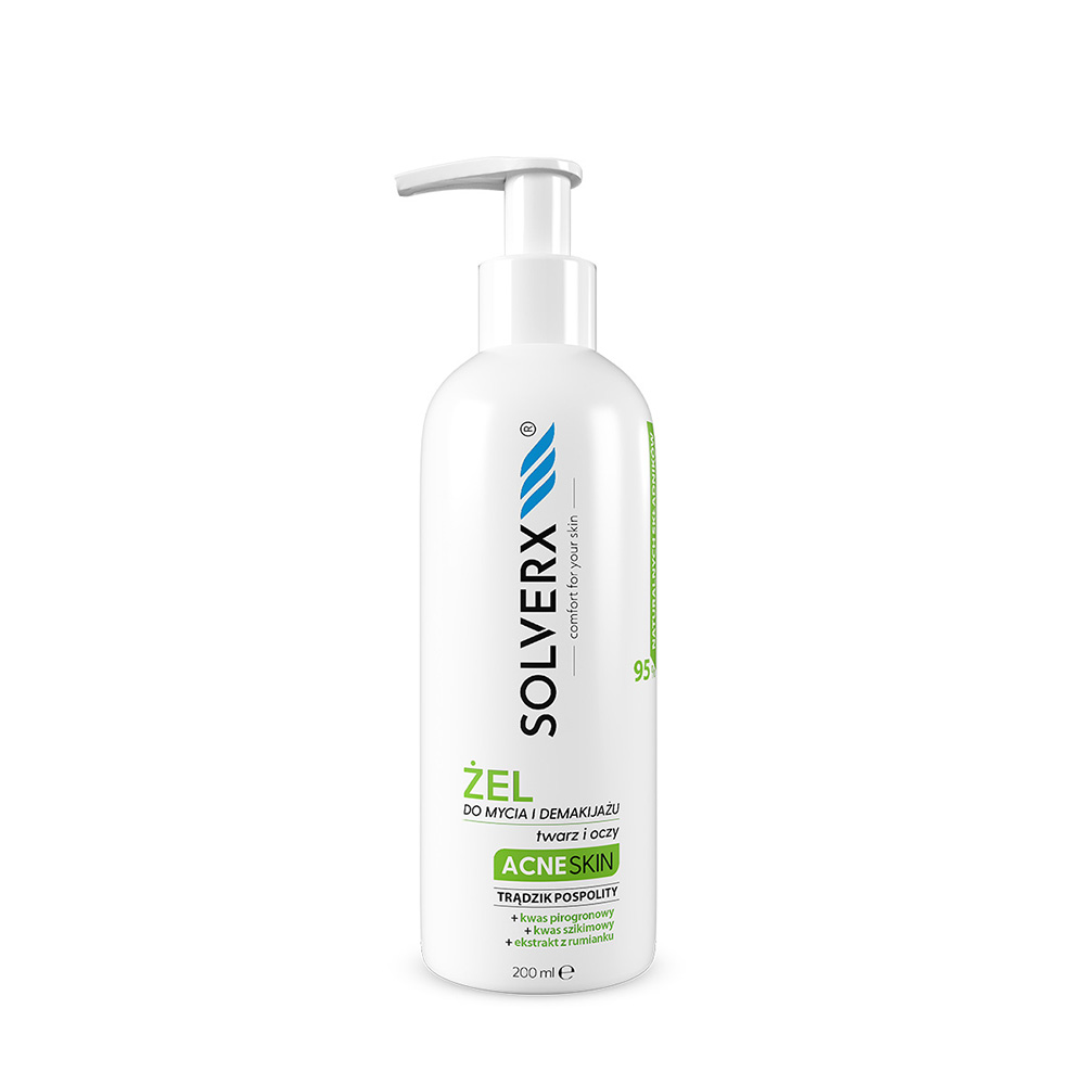 22691801660720634 Acne Skin żel do mycia i demakijażu do skóry trądzikowej i tłustej 200ml - obrazek 1
