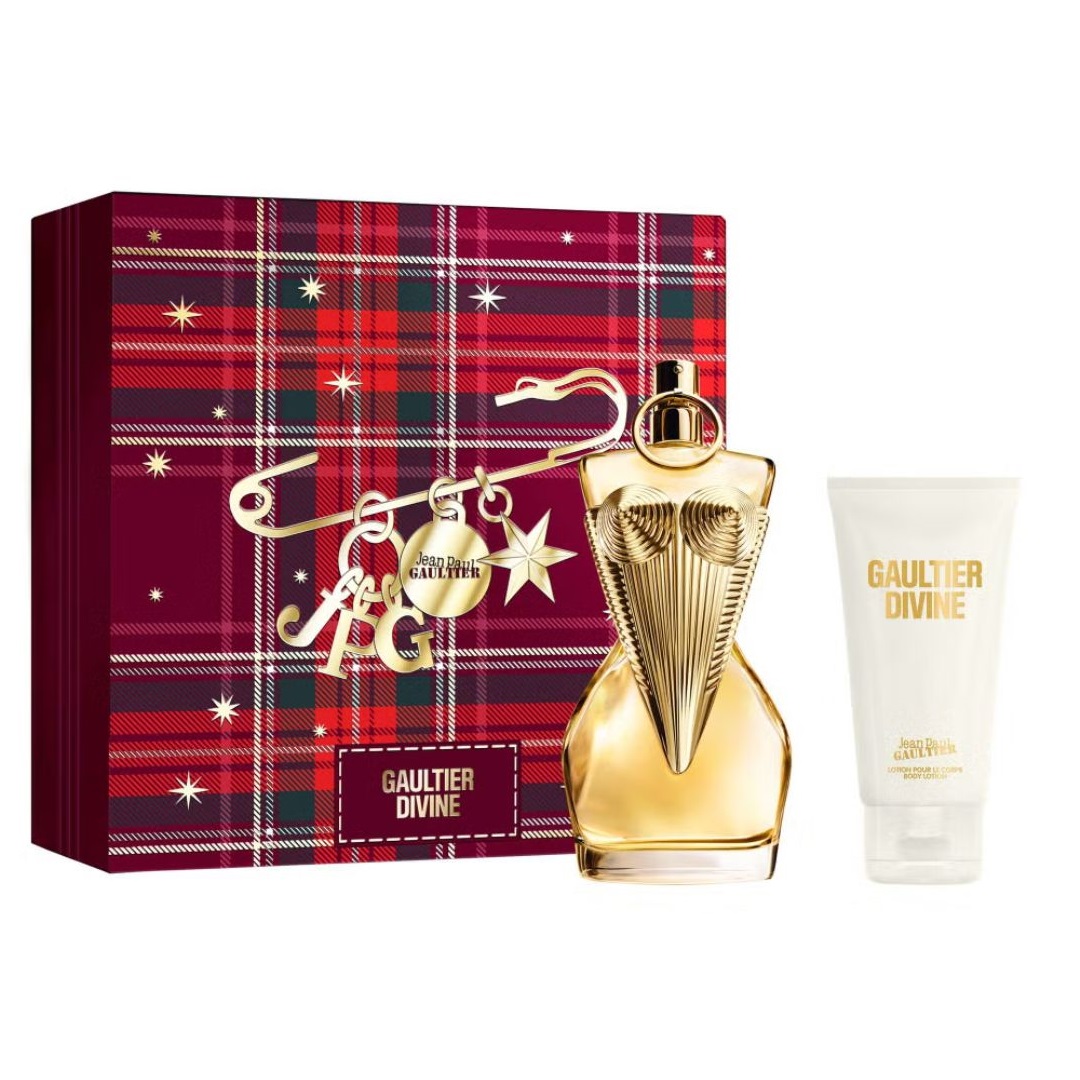 22734881759739779 Gaultier Divine zestaw woda perfumowana spray 100ml + balsam do ciała 75ml - obrazek 1