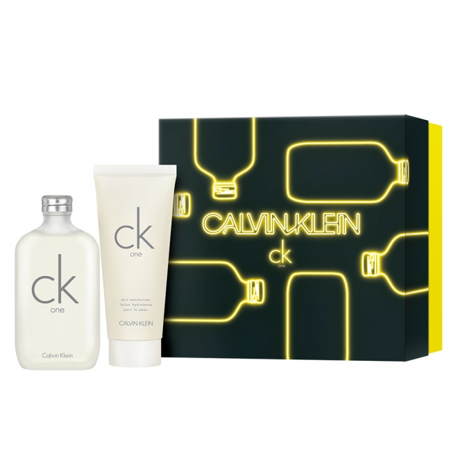 22754731672921200 CK One zestaw woda toaletowa spray 200ml + balsam do ciała 200ml - obrazek 1