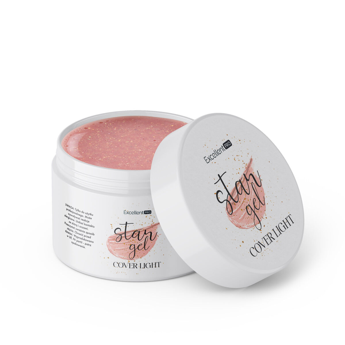 www.kozubek.info Star Gel żel budujący Cover Light 50g - obrazek 1