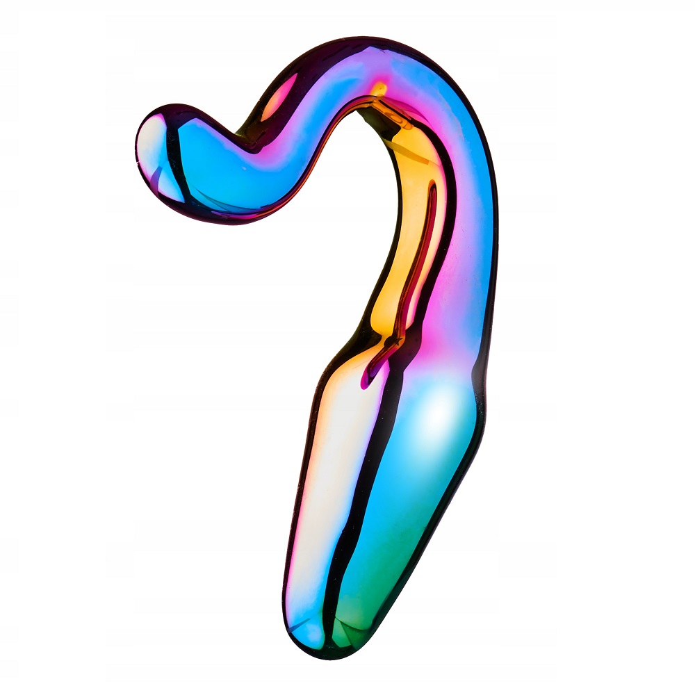 22934071698148422 Glamour Glass Sleek Anal Tail Plug szklany korek analny - obrazek 1
