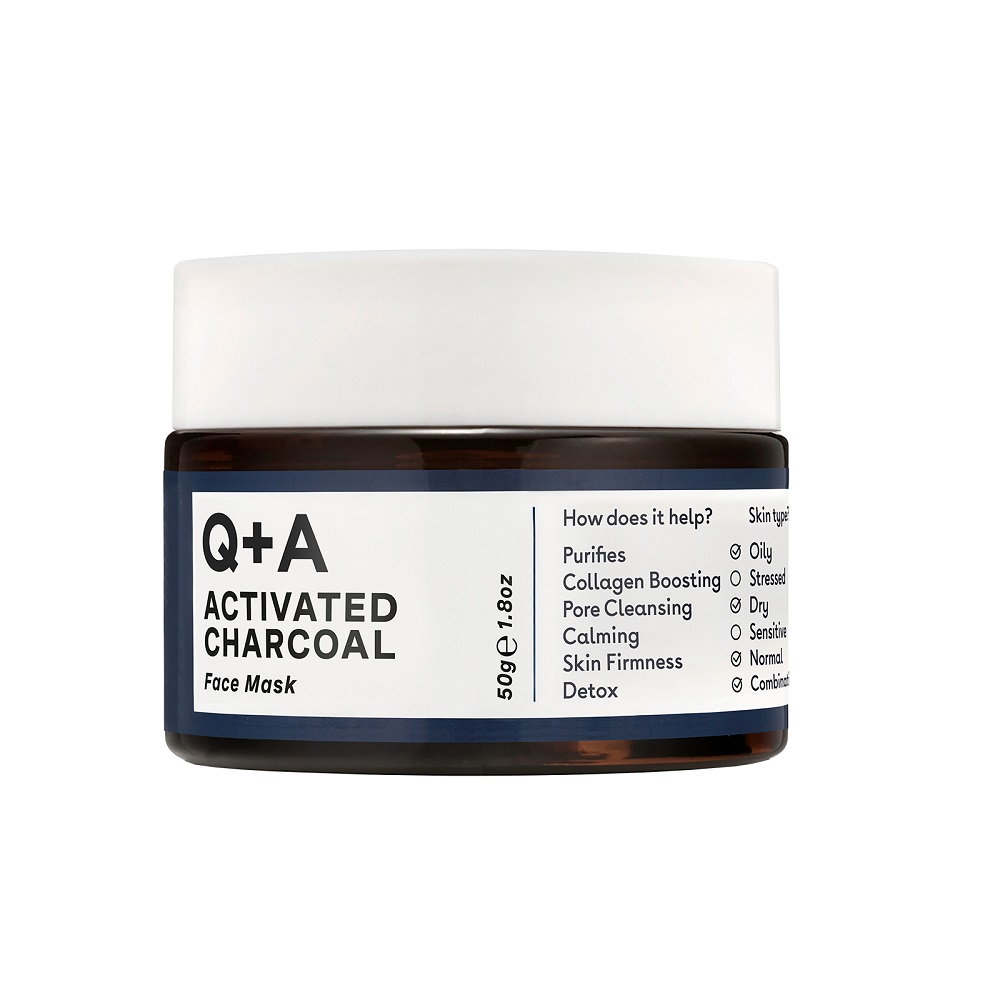 22983431682523023 Activated Charcoal Face Mask maska do twarzy z aktywnym węglem 50g - obrazek 1