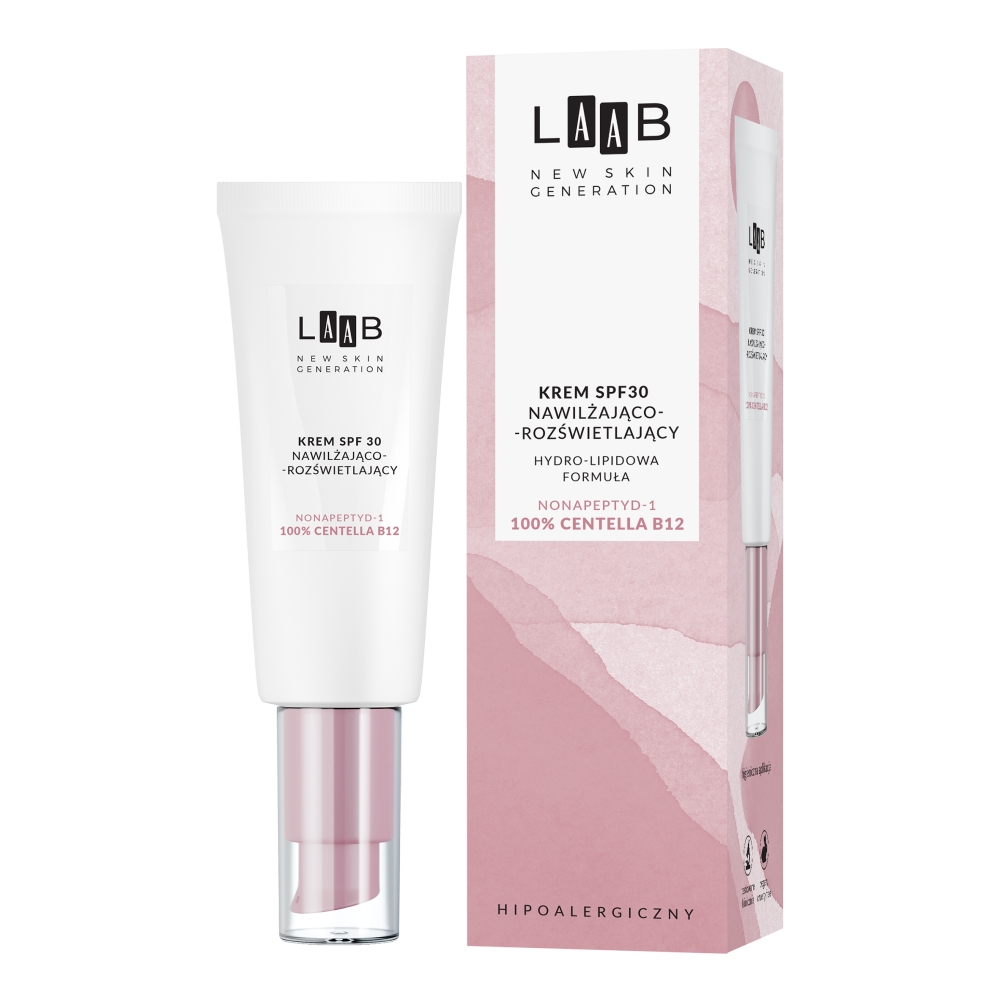 23054681681288348 LAAB krem SPF30 nawilżająco-rozświetlający 40ml - obrazek 1