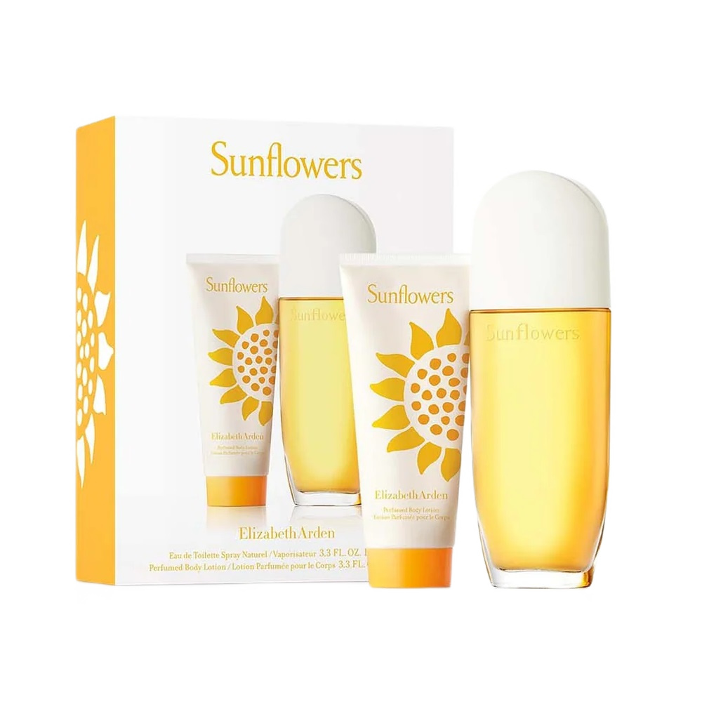 23103841753334325 Sunflowers zestaw woda toaletowa spray 100ml + balsam do ciała 100ml - obrazek 1
