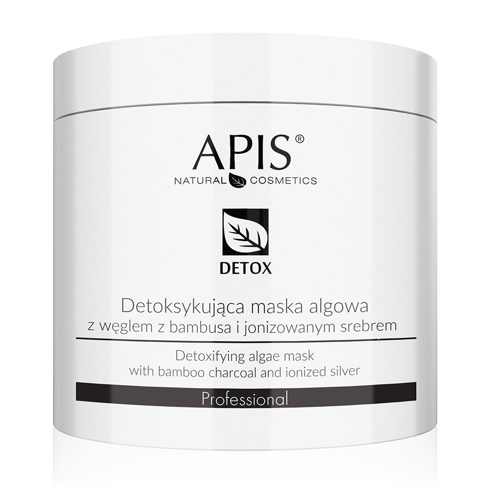 23174331630340864 Detox detoksykująca maska algowa z węglem z bambusa i jonizowanym srebrem 200g - obrazek 1