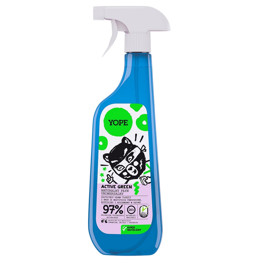 23189671647922181 Naturalny płyn uniwersalny Active Green 750ml - obrazek 1