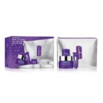 Outsmart Lines + Wrinkles zestaw przeciwstarzeniowy krem do twarzy i na szyję 50ml + przeciwstarzeniowe serum 10ml + przeciwstarzeniowy krem pod oczy 5ml + kosmetyczka