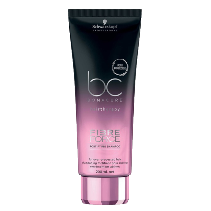 23296581657713736 BC Bonacure Fibre Force Fortifying Shampoo wzmacniający szampon do włosów zniszczonych 200ml - obrazek 1