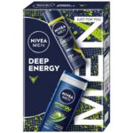 Men Deep Energy zestaw żel pod prysznic 3w1 250ml + antyperspirant spray 150ml