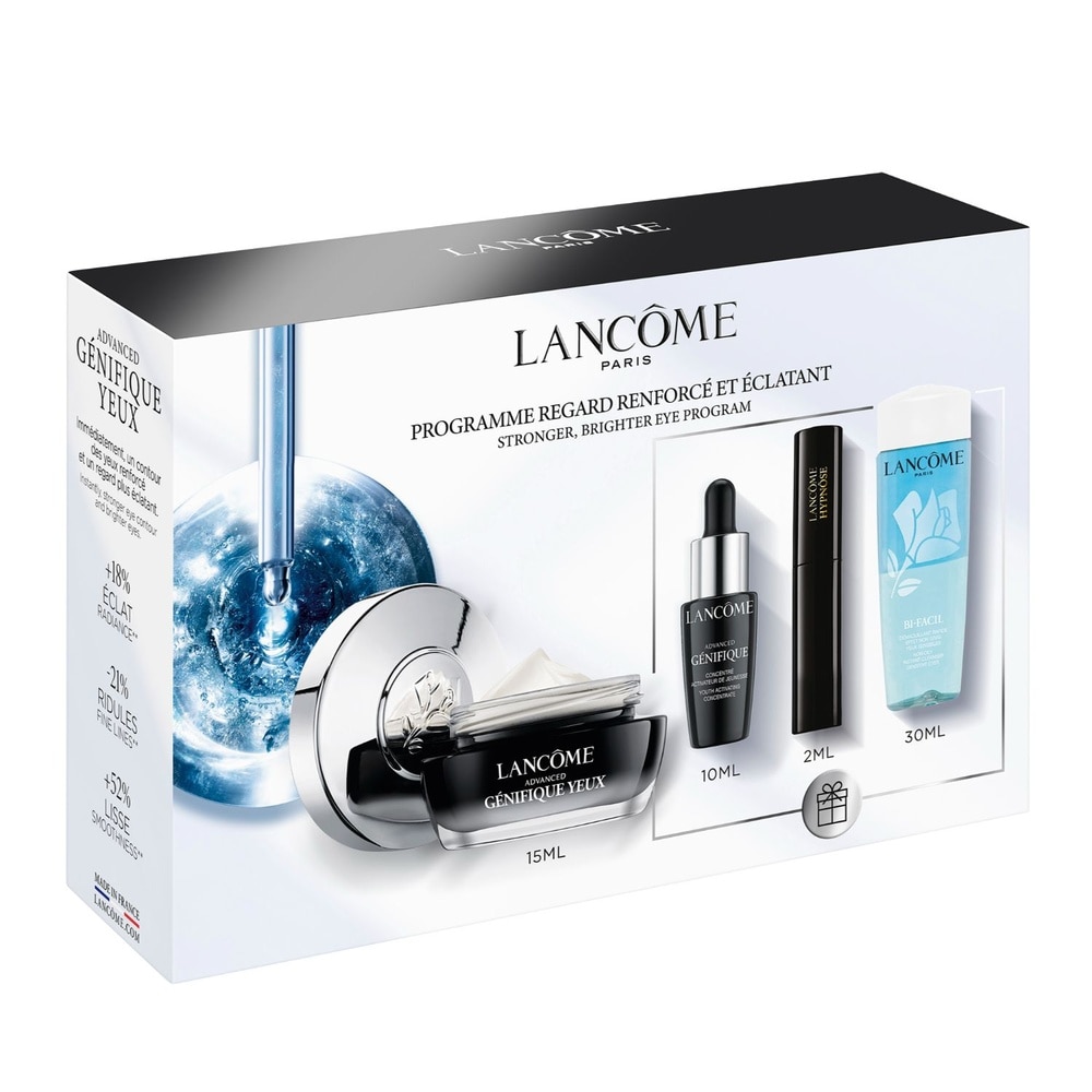 2341571660809562 Advanced Eye Genifique Routine zestaw Advanced Genifique Yeux krem pod oczy 15ml + Concentrate serum do twarzy 10ml + Hypnose Mascara tusz do rzęs 01 Noir 2ml + Bi-Facil płyn do demakijażu 30ml - obrazek 1