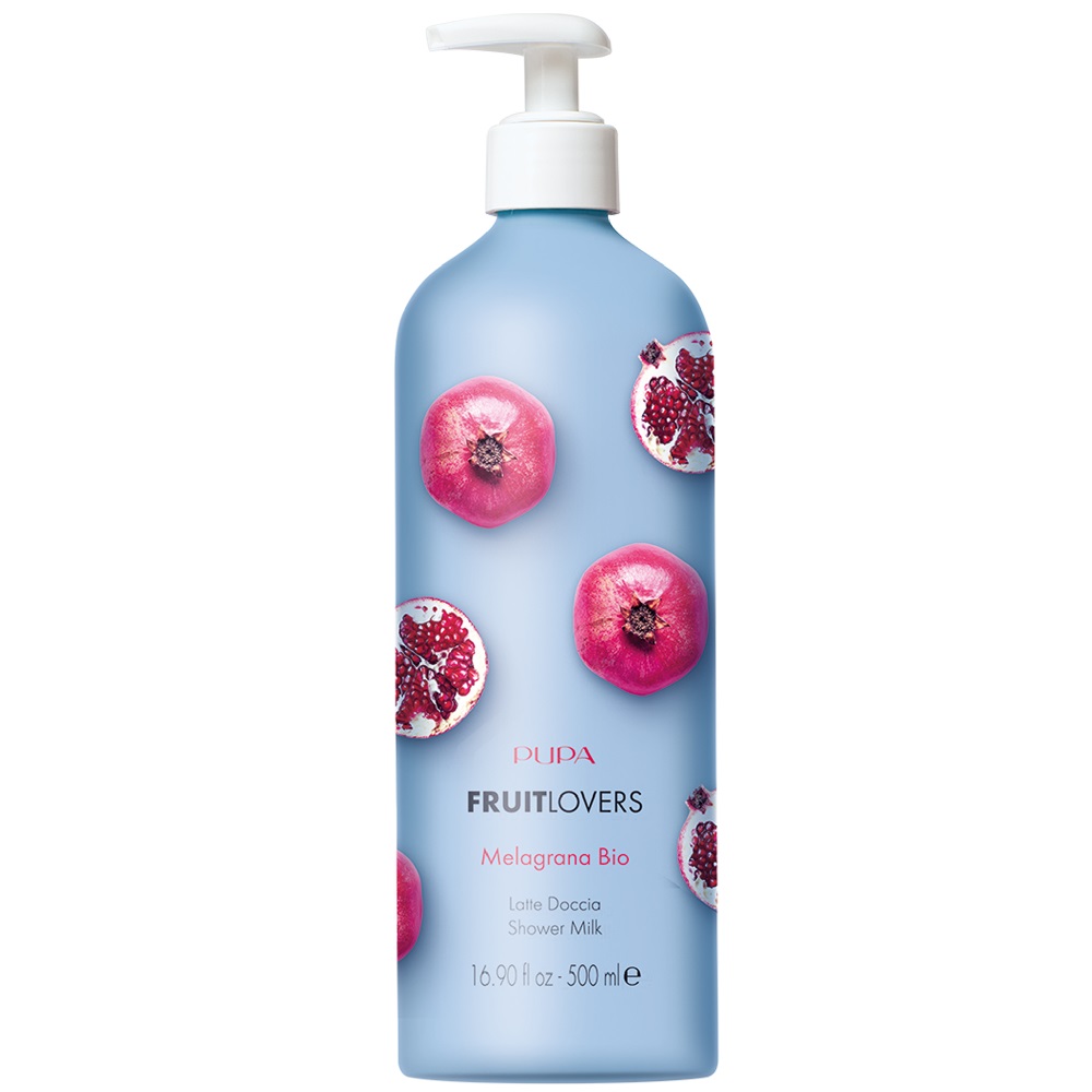 23456181685442920 Fruit Lovers Shower Milk mleczko pod prysznic Pomegranate 500ml - obrazek 1