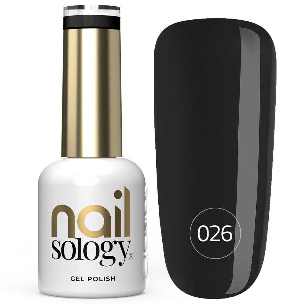 23469871766082211 Nailsology lakier hybrydowy 026 Black Cougar 8ml - obrazek 1