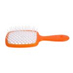Superbrush szczotka fryzjerska do rozczesywania włosów Pomarańczowo-Biała