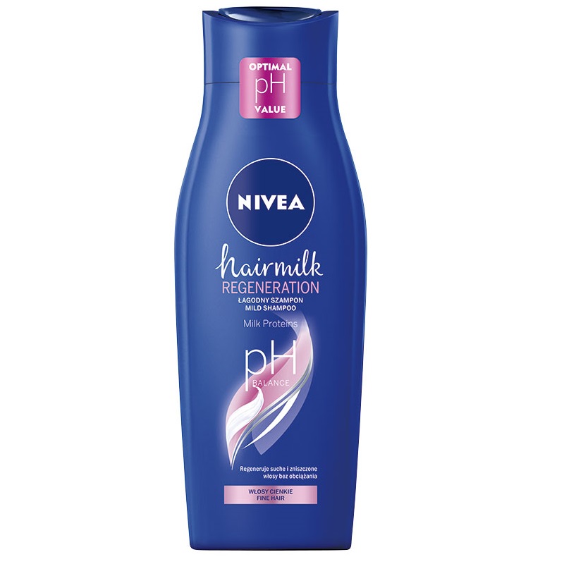 23568851661499717 Hairmilk łagodny szampon pielęgnujący do włosów o strukturze cienkiej 400ml - obrazek 1