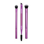 Eye Shade + Blend Brush Trio zestaw pędzli do makijażu oczu 3szt