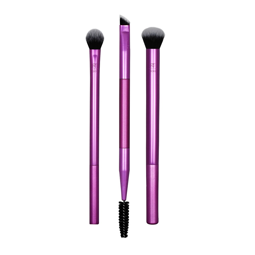 23568921711561233 Eye Shade + Blend Brush Trio zestaw pędzli do makijażu oczu 3szt - obrazek 1