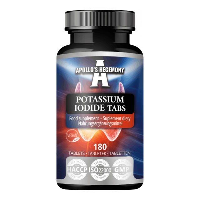 23588331747220295 Potassium Iodide Tabs suplement diety 180 kapsułek - obrazek 1
