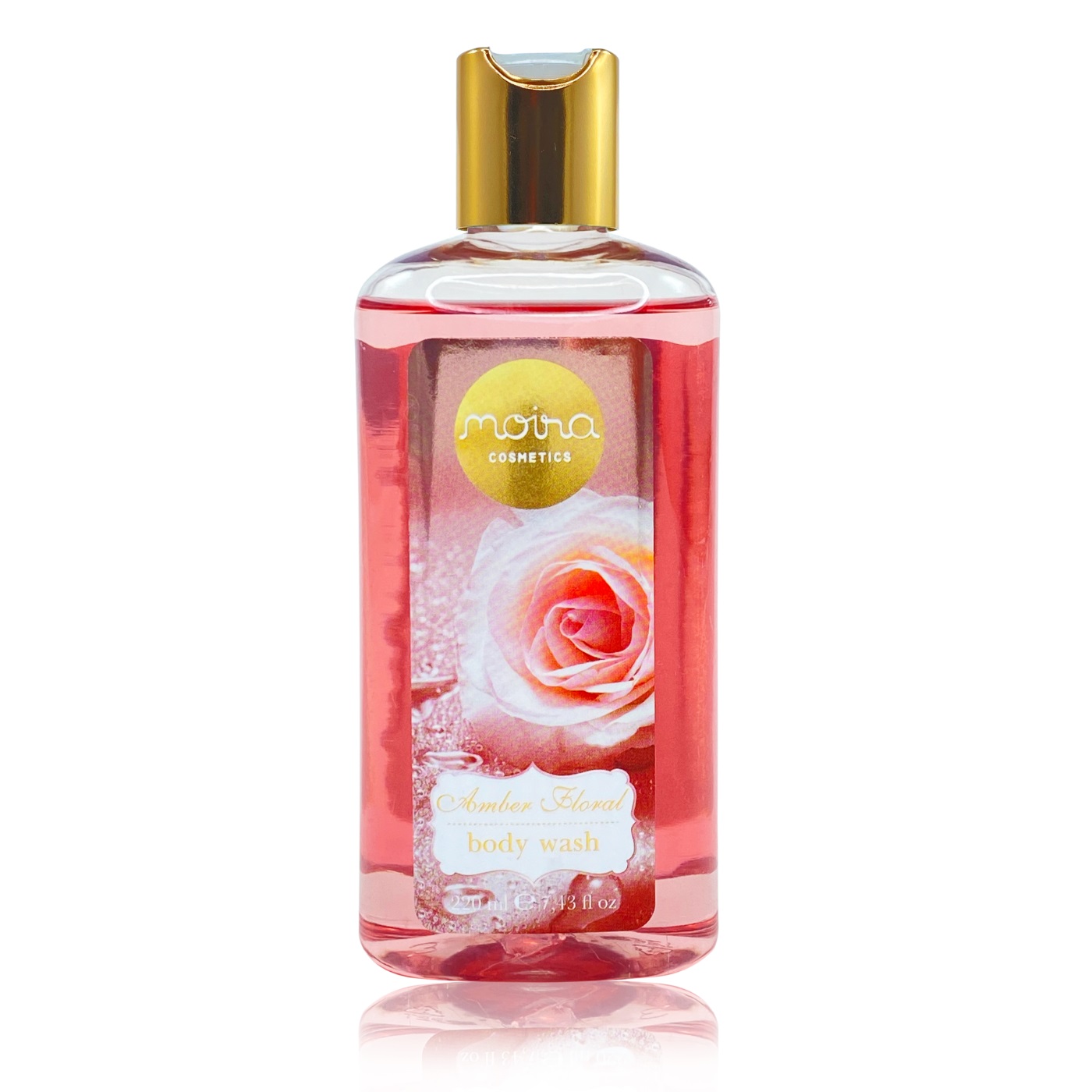 xr:d:DAFltP4Rz1g:3,j:6947195725069865577,t:23061312 Amber Floral perfumowany żel pod prysznic 220ml - obrazek 1