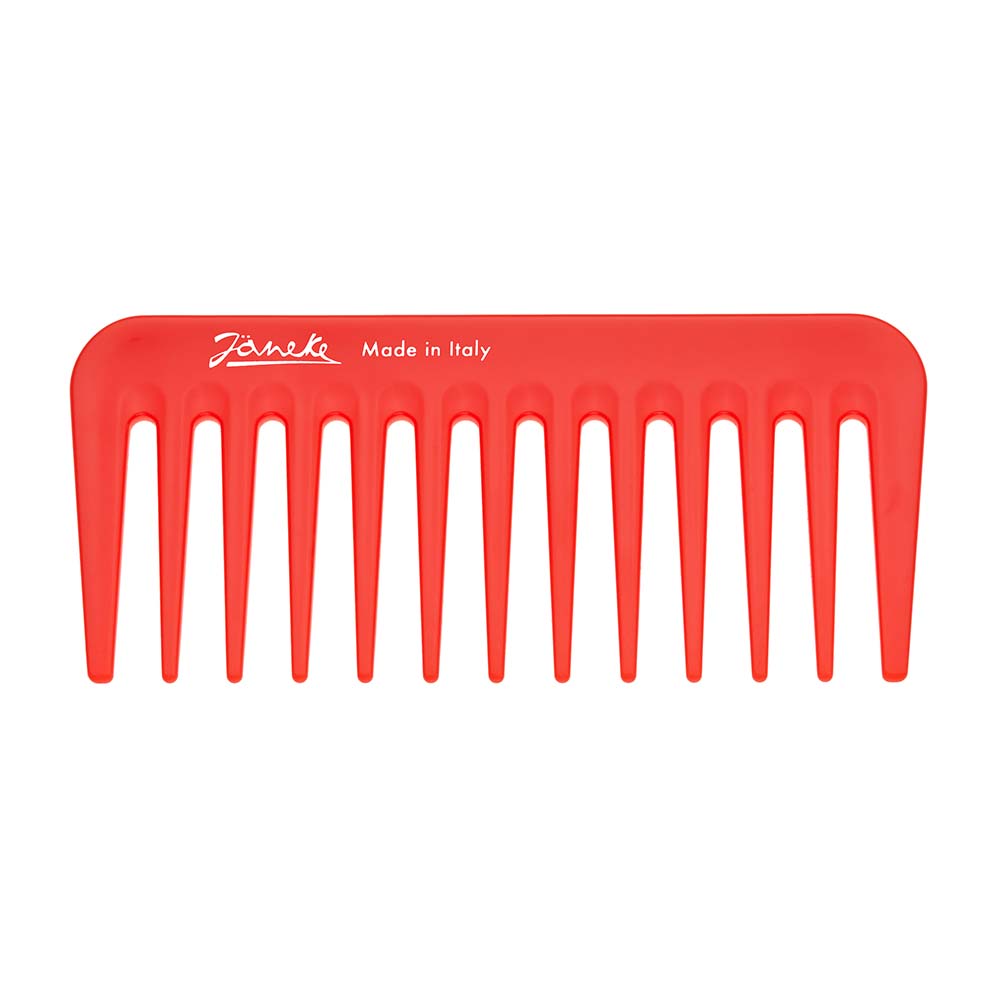 2367661678867310 Mini SuperComb mały grzebień do rozczesywania włosów Czereśniowy Fluo - obrazek 1