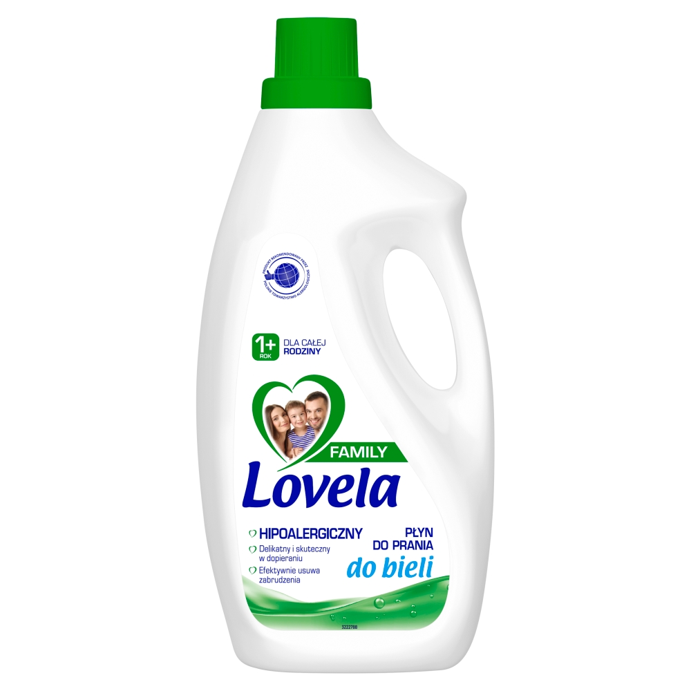 23706791706277794 Family hipoalergiczny płyn do prania do bieli 1.85l - obrazek 1