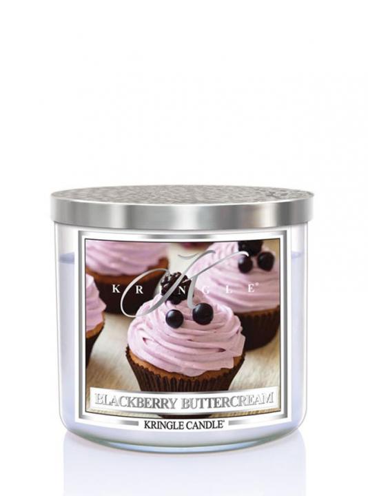 23722131637674616 Tumbler świeca zapachowa z trzema knotami Blackberry Buttercream 411g - obrazek 1