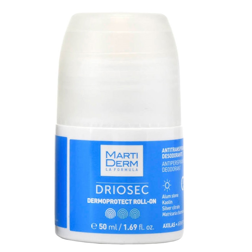 2372481752121214 Driosec Dermoprotect Roll-On antyperspirant w kulce 50ml - obrazek 1