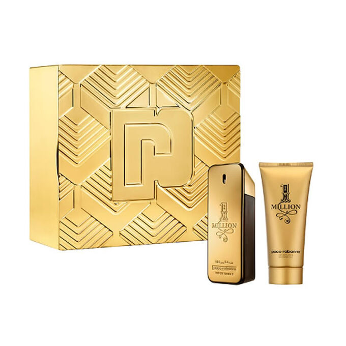 23834701669891888 1 Million Men zestaw woda toaletowa spray 100ml + żel pod prysznic 100ml - obrazek 1