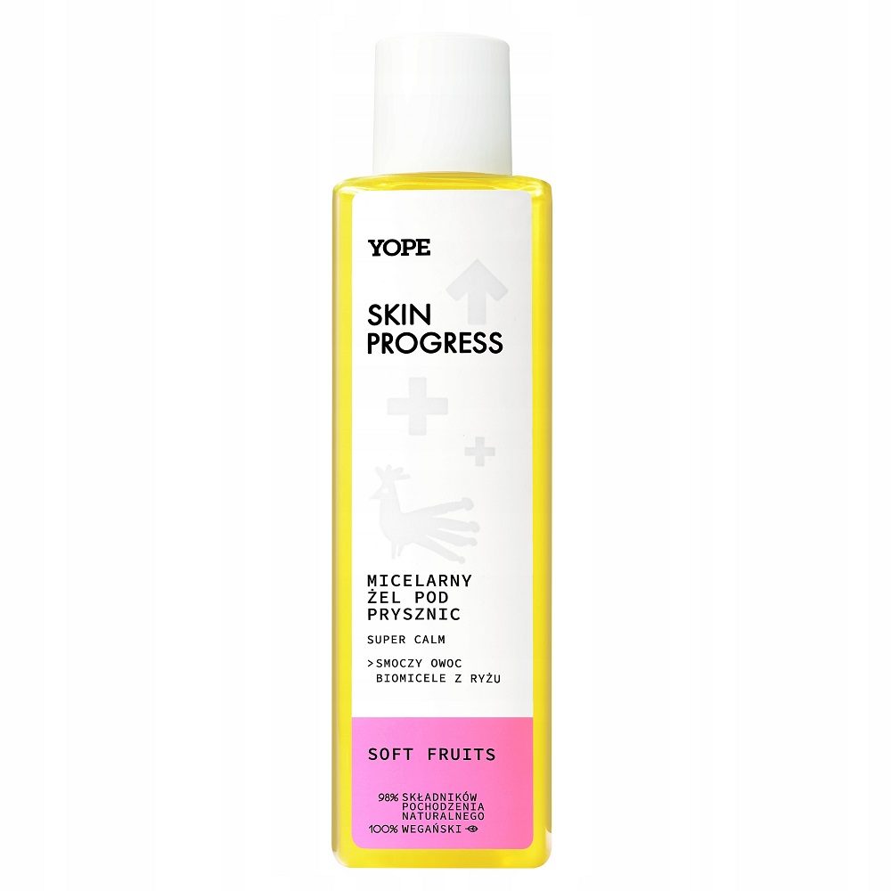 23906731693389006 Skin Progress micelarny żel pod prysznic Soft Fruits 200ml - obrazek 1