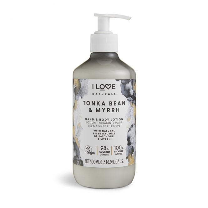 24020151696861989 Naturals Hand & Body Lotion balsam do ciała i rąk Tonka Bean & Myrrh 500ml - obrazek 1
