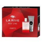 Red Line For Men zestaw woda toaletowa spray 90ml + żel pod prysznic 100ml