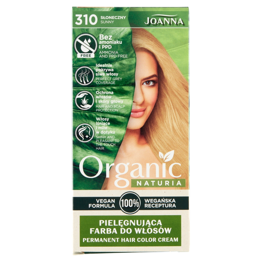 24175561636017218 Naturia Organic pielęgnująca farba do włosów 310 Słoneczny - obrazek 1