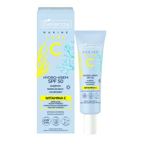 24213741728288210 C Marine Care hydro-krem SPF50 głęboko nawilżająco-ochronny 40ml - obrazek 1