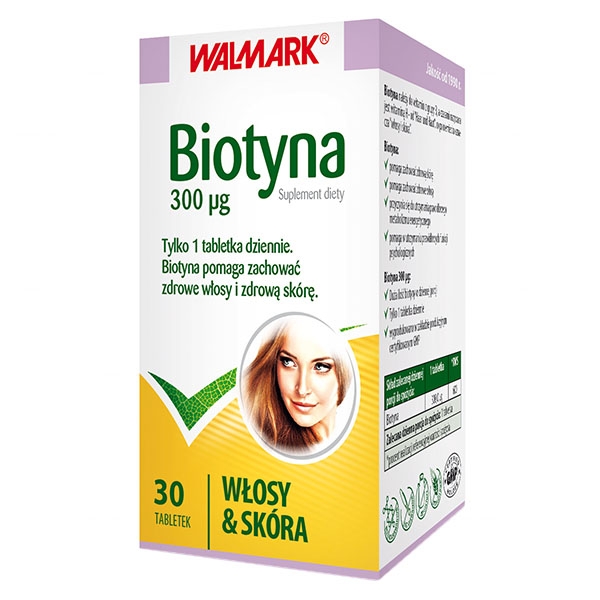 2423181617691024 Biotyna 300µg suplement diety 30 tabletek - obrazek 1