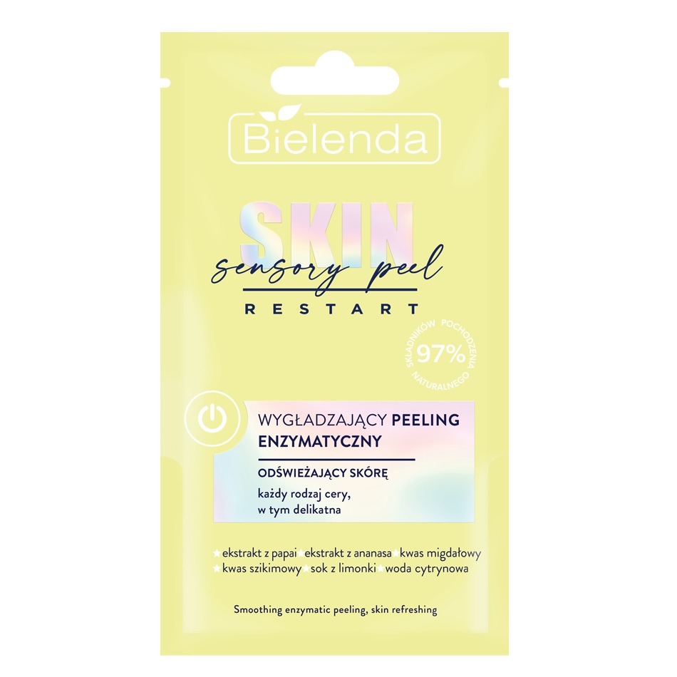 24234341715854504 Skin Restart Sensory Peel wygładzający peeling enzymatyczny 8g - obrazek 1