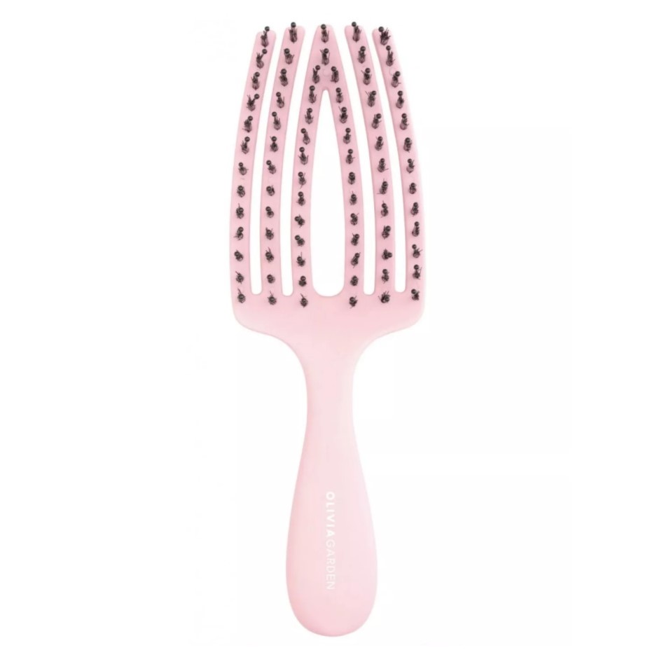 24246901708957644 FingerBrush Mini Care Kids szczotka do włosów Pink - obrazek 1