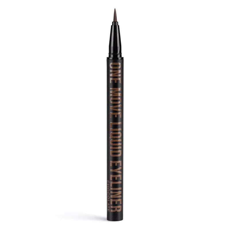 24248751690515694 One Move Liquid Eyeliner konturówka do powiek 02 Chocolate 0.55ml - obrazek 1