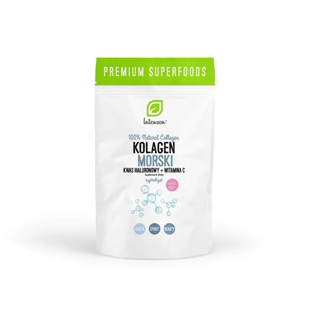 24378511659962531 Kolagen morski + Kwas hialuronowy + Witamina C suplement diety 60g - obrazek 1