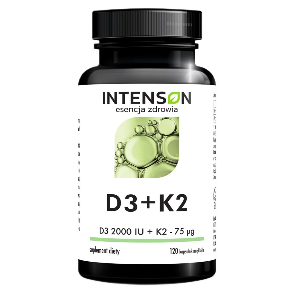 24422601720095569 Witamina D3 + K2 suplement diety 120 kapsułek - obrazek 1