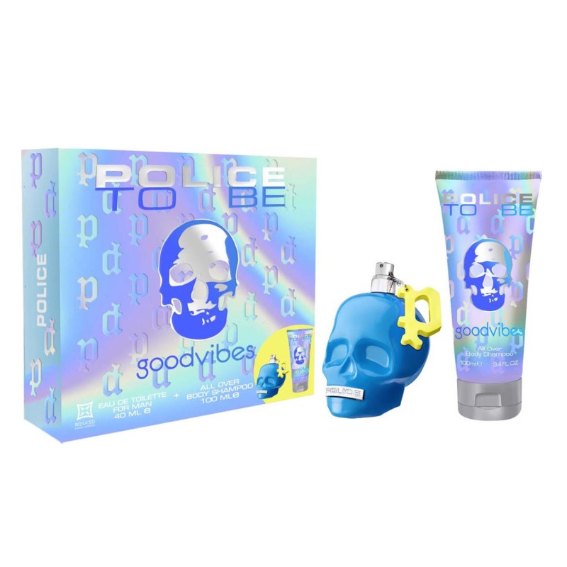 24441621759819174 To Be Goodvibes For Man zestaw woda toaletowa spray 40ml + żel pod prysznic 100ml - obrazek 1