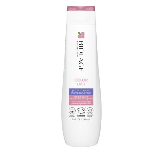 24499161733910636 Biolage ColorLast Purple fioletowy szampon do włosów blond 250ml - obrazek 1
