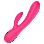 Silicone Vibrator wibrator królik z możliwością regulacji natężenia pulsacji oraz funkcją grzania Pink